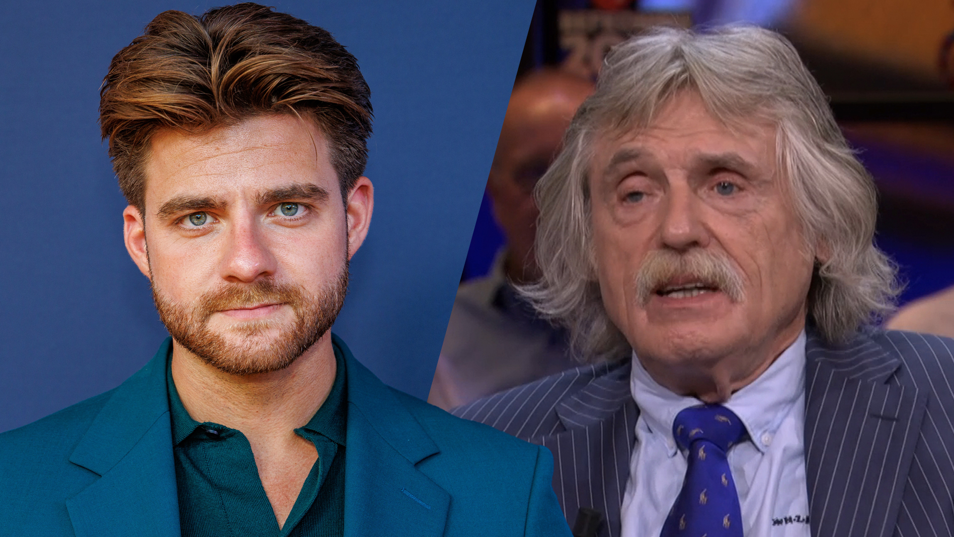 Johan Derksen is fan van Frank van Leeuwen als presentator: 'Maar hij moet niet...'