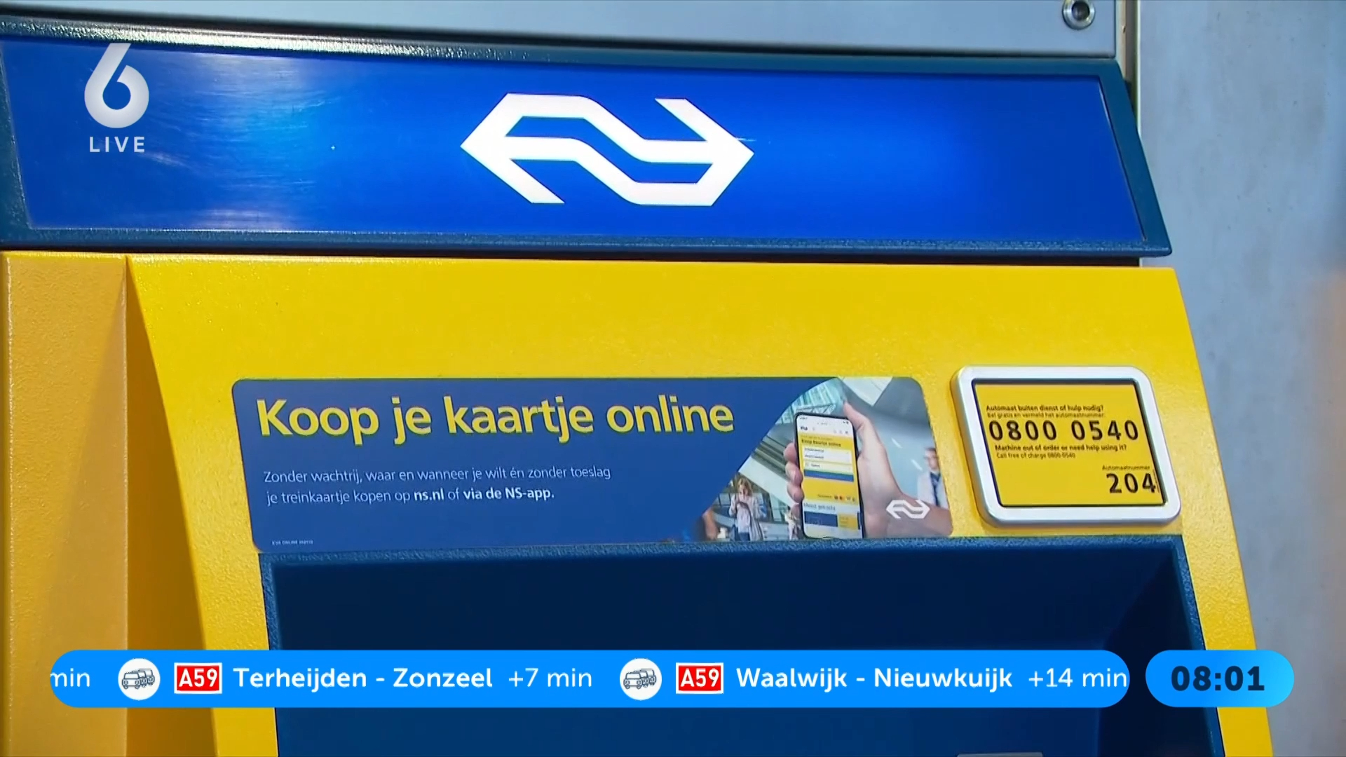 Goedkopere treinkaartjes rond de spits onderweg