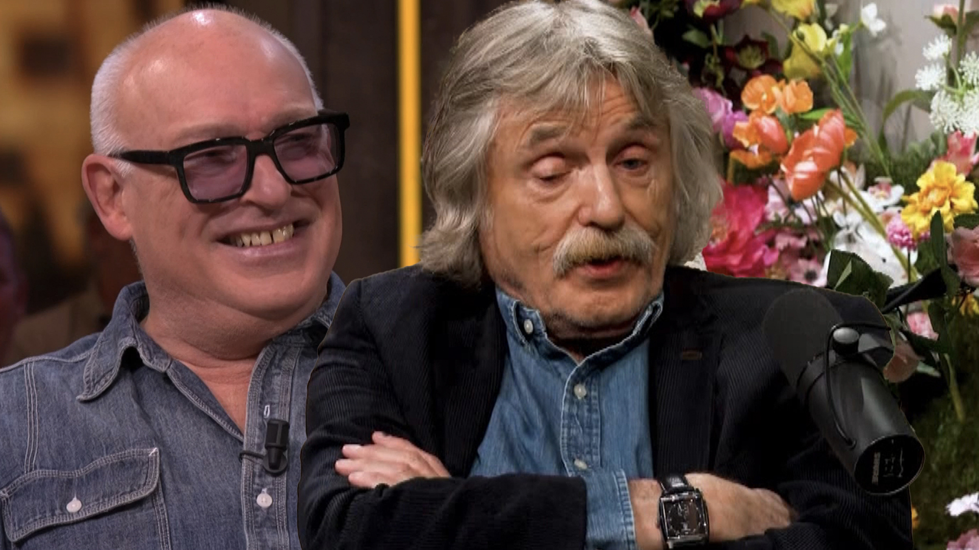 René van der Gijp over podcast setting Johan Derksen en Davina Michelle: 'Lijkt wel bloemencorso!'