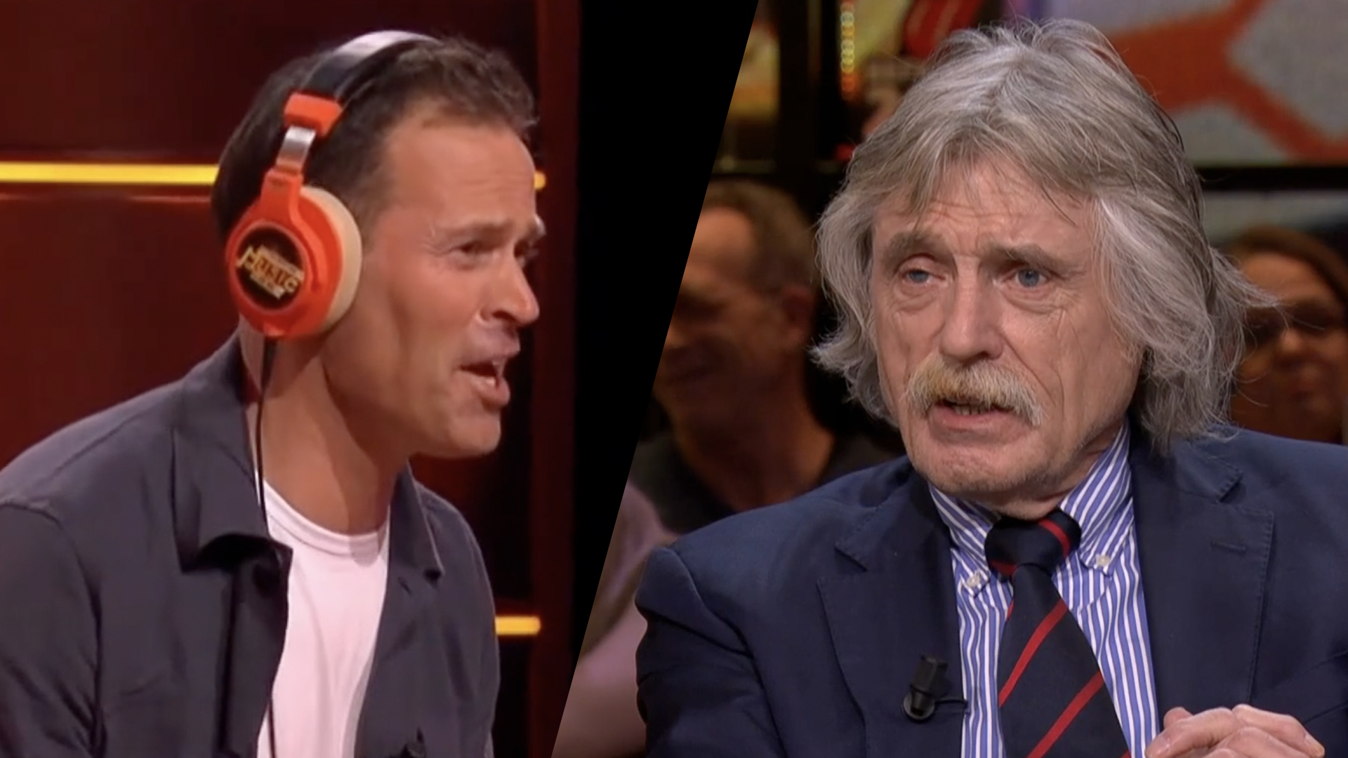 Johan Derksen over schrappen muziekquiz SBS6 op zaterdagavond: ‘Komt door optreden van Bas Nijhuis!’