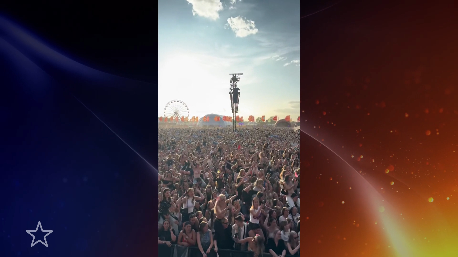 Zara Larsson schiet in lachbui door actie van fans