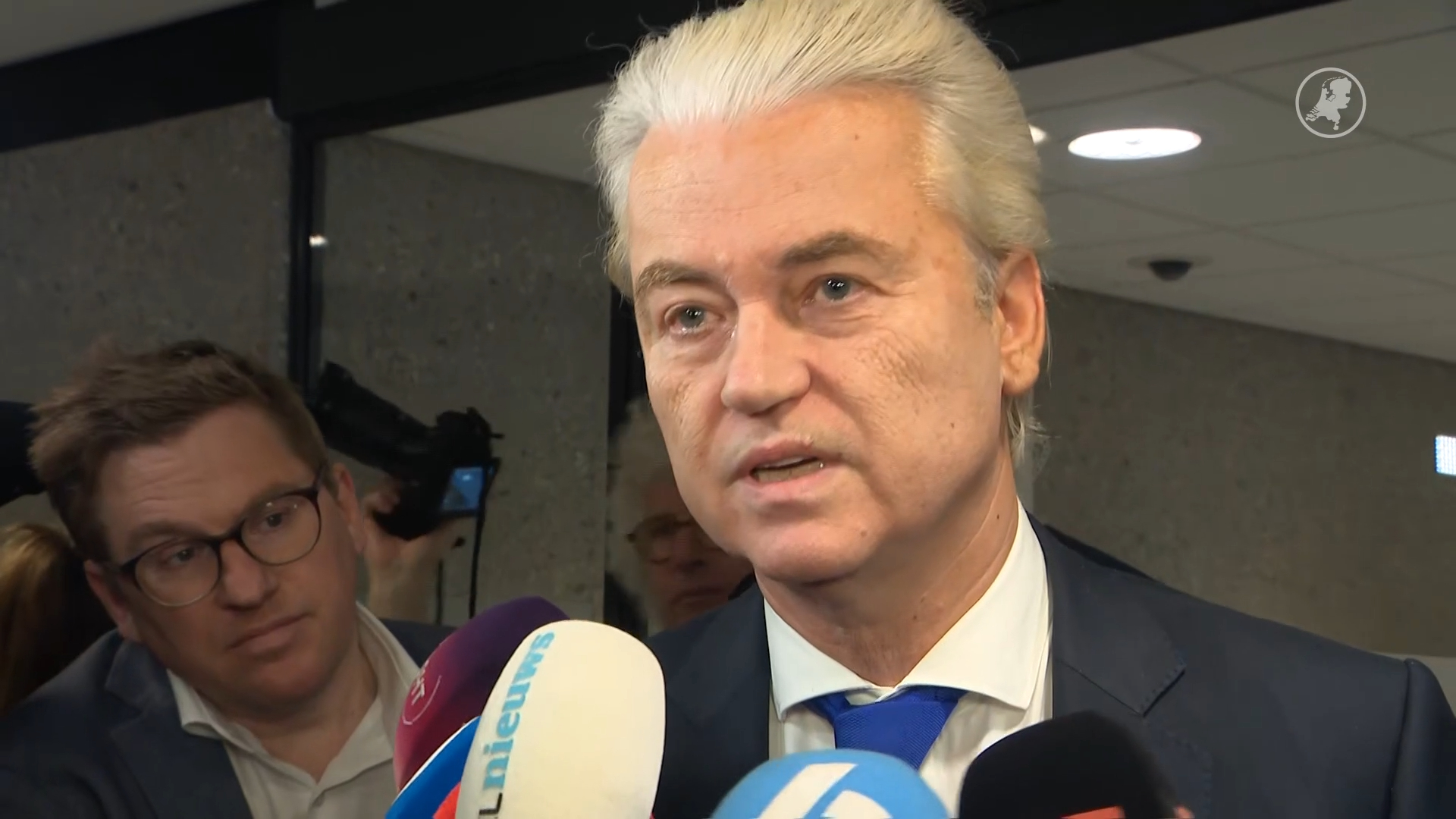 Wilders geprikkeld na vragen over debat-smoes: 'Met je grote mond'