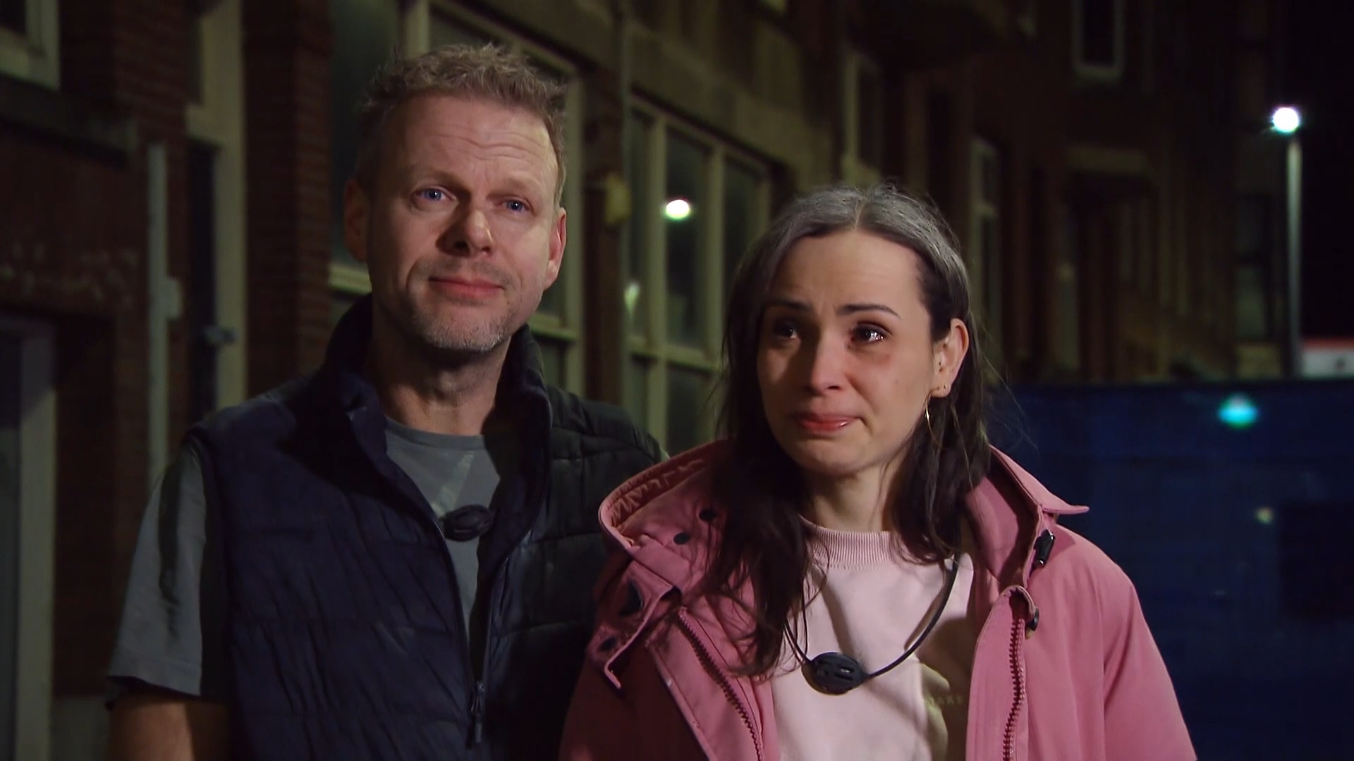 Menno en Jacky in tranen door afscheid