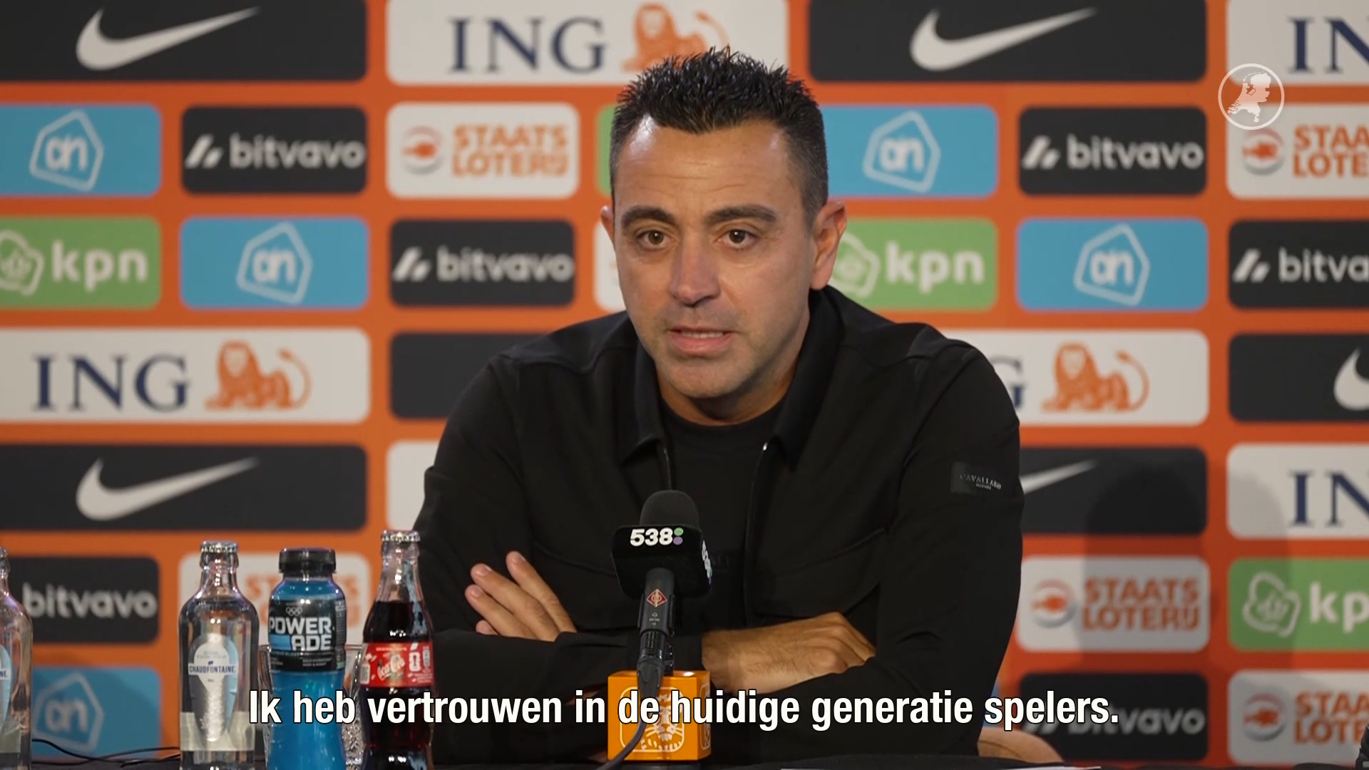 Oranje presenteert bondscoach Xavi Hernández
